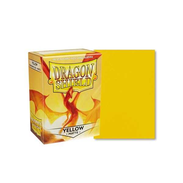 UNIT Dragon Shield Matte - Yellow (100 ct. in box)